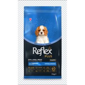 Lider Pet Food REFLEX+ MINI/SMALL PUPPY SALMON 3 kg - Пълноценна храна за малки кученца от дребни породи със сьомга 3 кг