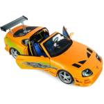 Solido 1: 18 Toyota Supra Mk4 (A80) БЪРЗИ И ЯРОСТНИ 1 - БРАЙЪН ОТВОРЕН ПОКРИВ - 2001