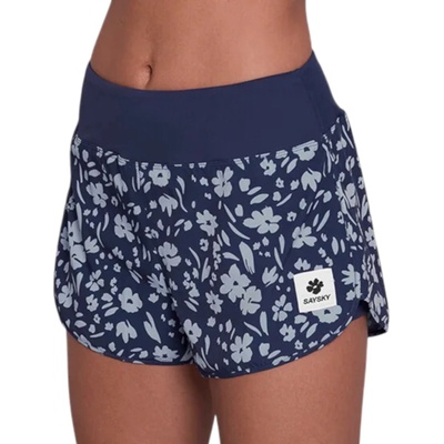 Saysky W Flower Pace Shorts 3" modrá