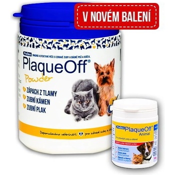ProDen PlaqueOff Powder pro psy a kočky zubní kámen 180 g