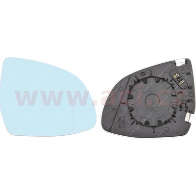 Sklo do zrcátka, vnější zrcátko VAN WEZEL 0690838