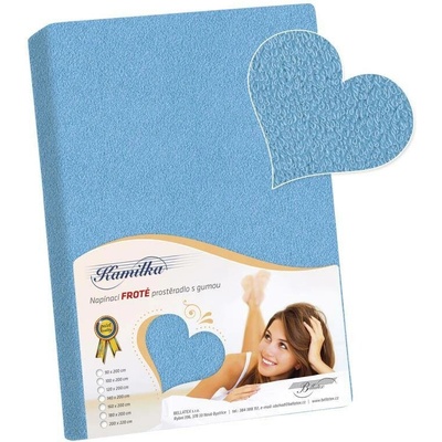 Bellatex Prostěradlo froté Švestkové 200x220