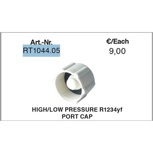 Errecom - Италия Капачки сервизни портове r1234yf - 5 бр. , errecom, rt1044.05