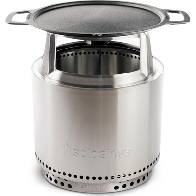 SOLO STOVE Grilovacia platňa s nadstavcom – liatinová Bonfire cast iron griddle top + hub