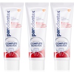 Parodontax Complete Protection Whitening избелваща паста за зъби с флуорид 3x75ml