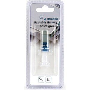 GEMBIRD Термопаста Gembird TG-G1.5-01 4.5 W/m·K 1.5 g (TG-G1.5-01)