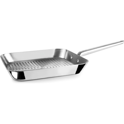 ibili Стоманен грил тиган IBILI 5ply Element - 28 x 28 x h4 см (IBILI 655228)