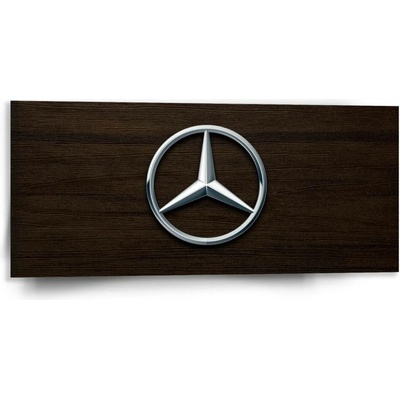 Sablio Obraz Logo 5 Dřevo - 110x50 cm