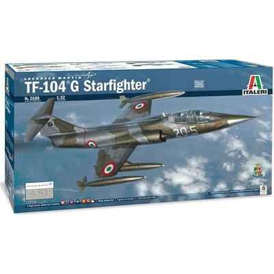 Italeri Lockheed TF-104 G Starfighter Model Kit letadlo 2509 1:32