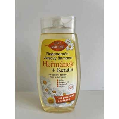 Bione regenerační vlasový šampon Heřmánek+ Keratin 260 ml
