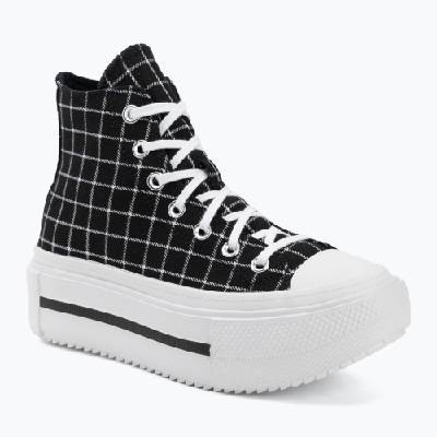Дамски кецове Converse Chuck Taylor All Star Lift Double Stack Hi black/white