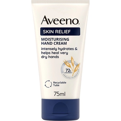 Aveeno Skin Relief Hand Cream hydratačný krém na ruky 75 ml
