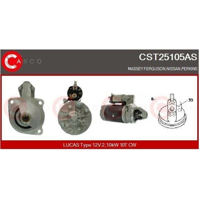 Startér CASCO CST25105AS