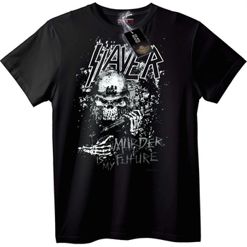 NOONEBRAND Тениска Slayer Skull - 2XL, White