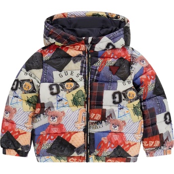 Guess Детско шушляково яке Guess - Кръпков десен, многоцветно, 2 г (20253-N5YL05-WEGY0-P146-2)
