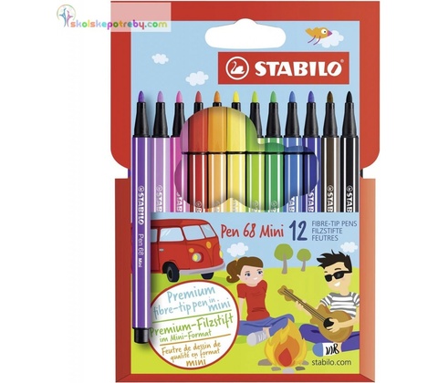 Stabilo Pen 68 12 ks