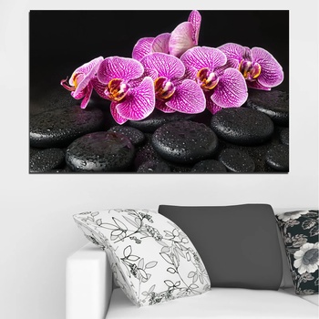 Vivid Home Декоративни панели Vivid Home от 1 част, Орхидея, PVC, 70x45 см, №0775