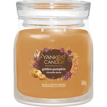 Yankee Candle Pumpkin Cinnamon Swirl типична свещ средна 368 гр