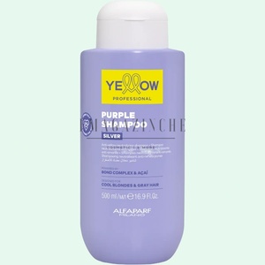 Yellow Professional Alfaparf Milano Alfaparf Yellow Матиращ шампоан за руси и сиви коси 500 мл. Purple Silver Anti-yellow neutralizing shampoo (0315063)