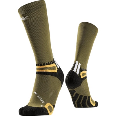 X-Bionic X-Socks Hike Discover Crew zelená