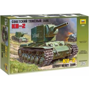 Zvezda Модел комплект танк 3608 - Съветски тежък танк kv-2 (1: 35)