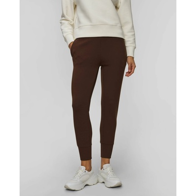 Varley The Slim Cuff Pant čokoládové