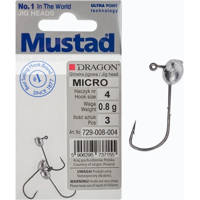 Dragon Jig Micro 2,5g vel. 4 3 ks