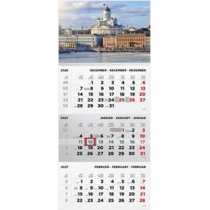 TopTimer Календар, за спедитор, тримесечен, с един блок, toptimer, „Град (27t7200-005)