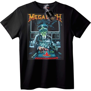 NOONEBRAND Тениска Megadeth Skull Старт - 2XL, Black