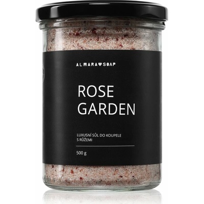 Almara Soap Bath relaxačná soľ do kúpeľa s vôňou Rose Garden 450 g