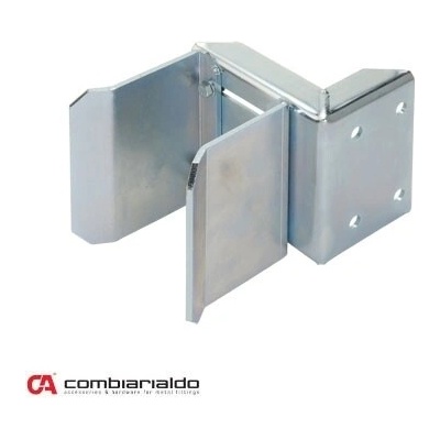 Doraz na bránu vrchný, 80 x 150 x 205 x 4 mm