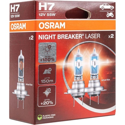 Osram Night Breaker Laser H7 PX26d 12V 55W 64210NL-HCB 2 ks