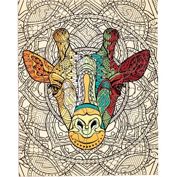 Image 1 of PIECEZZ Дървен пъзел Piecezz, 40 части - Жираф (P1347)