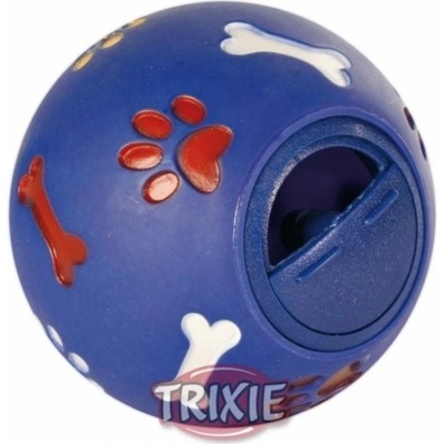 Trixie Hračka pro psy Plastový míček na pamlsky 14 cm