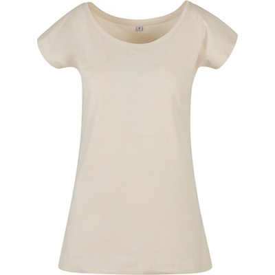 Built your Brand Wide Neck Krémová