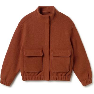 TWOTHIRDS Дамско вълнено яке Twothirds Women's Bushmill Wool jacket - Burnt Orange (105-6807-0114)