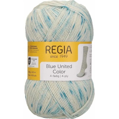 Regia 4-Ply 3225 Blue united Baltic Sea Color