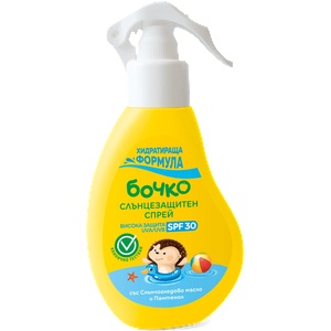 БОЧКО БОЧКО Слънцезащитен спрей spf30 150 мл