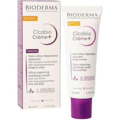 BIODERMA Cicabio Spf50 40ml Sunscreen - Clear