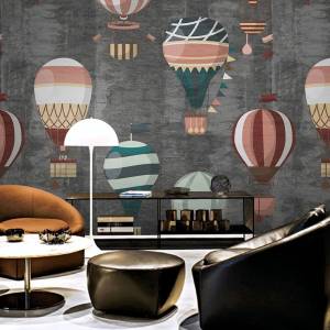 Art Gift Decor Тапет - триизмерни балони