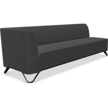 Profim SoftBox 3R / 3L Područka na pravé straně GALERIE čalounění Profim látka 3 / SELECT STEP SYNERGY kostry Profim leštěný hliník 2021