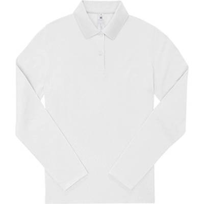B&C Dámske polo tričko PW464 White