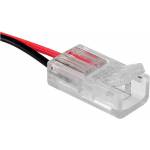 VIVALUX КОНЕКТОР ЗА LED ЛЕНТА COB VIVALUX POWER LEAD ЗАХРАНВАЩ КАБЕЛ 10см 8мм 125x11x7мм 2бр (VIV004807)