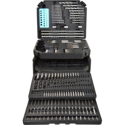 Sada 300ks bitů, vrtáků do dřeva, kovu a betonu GEKO G38114