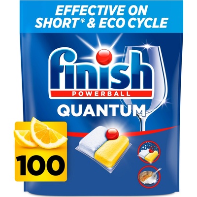 Finish Quantum Kapsle do myčky Lemon 100 ks