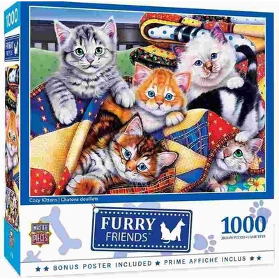 Masterpieces Cozy Cats 1000 dílků