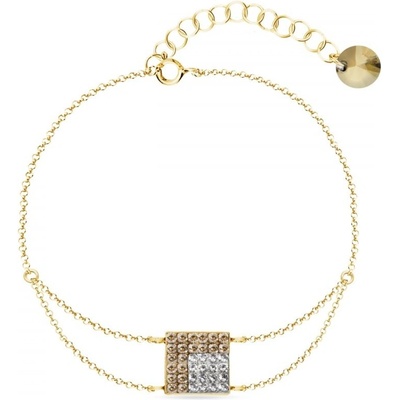Spark zlatý se Swarovski Elements Kingdom BGROLOFM6GSC Golden Shadow
