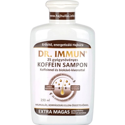 Dr.Immun 25 bylinný šampon s kofeinem proti vypadávání vlasů a proti lupům 250 ml