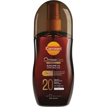 Image 1 of Carroten Слънцезащитно масло С ? мастни киселини, Carroten Omega Care Tan & Protect Oil SPF20 125ml