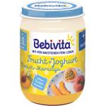 Bebivita БИО дует йогурт с плодове, праскова и маракуя 190г
